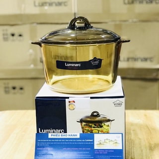 Nồi thủy tinh Luminarc Vitro Granite 3 lít - Chính hãng