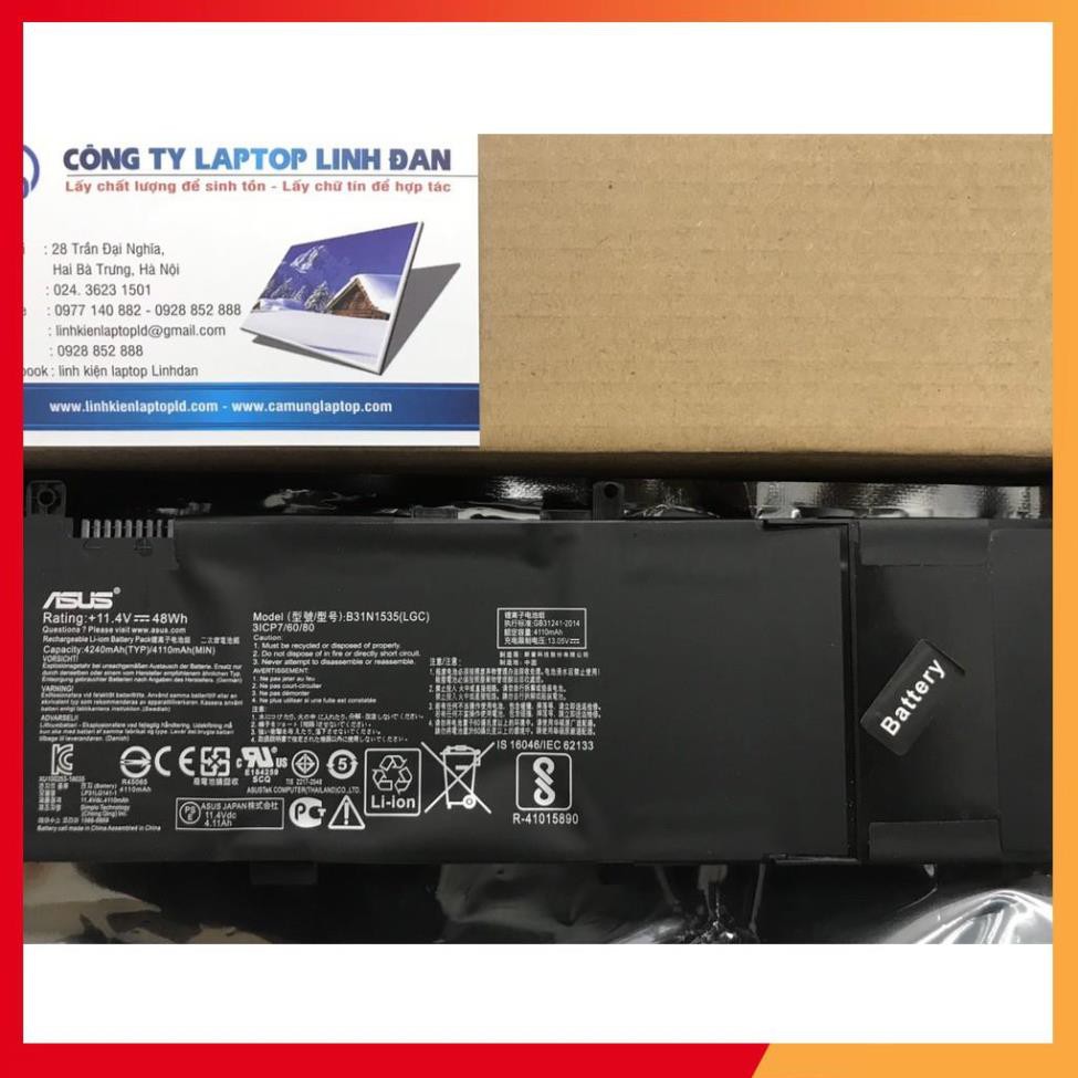 💖💖 Pin (Original)48Wh ASUS ZenBook UX410UA UX410UQ B31N1535 Battery