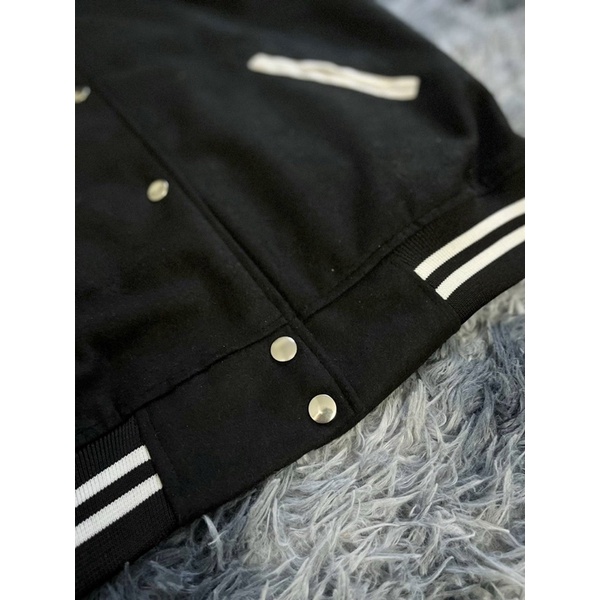 Áo khoác bomber Teddy mới nhất Áo varsity jacket Teddy