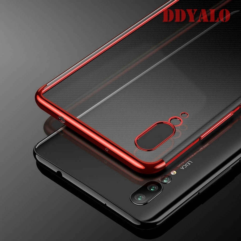 Ốp điện thoại dẻo viền màu thời trang cho Huawei Nova 3 3i 3e 2i 4 4e 2Lite V20 Y6 Pro/Y7/Y7 PRO 2019 P30 P30pro P20pro