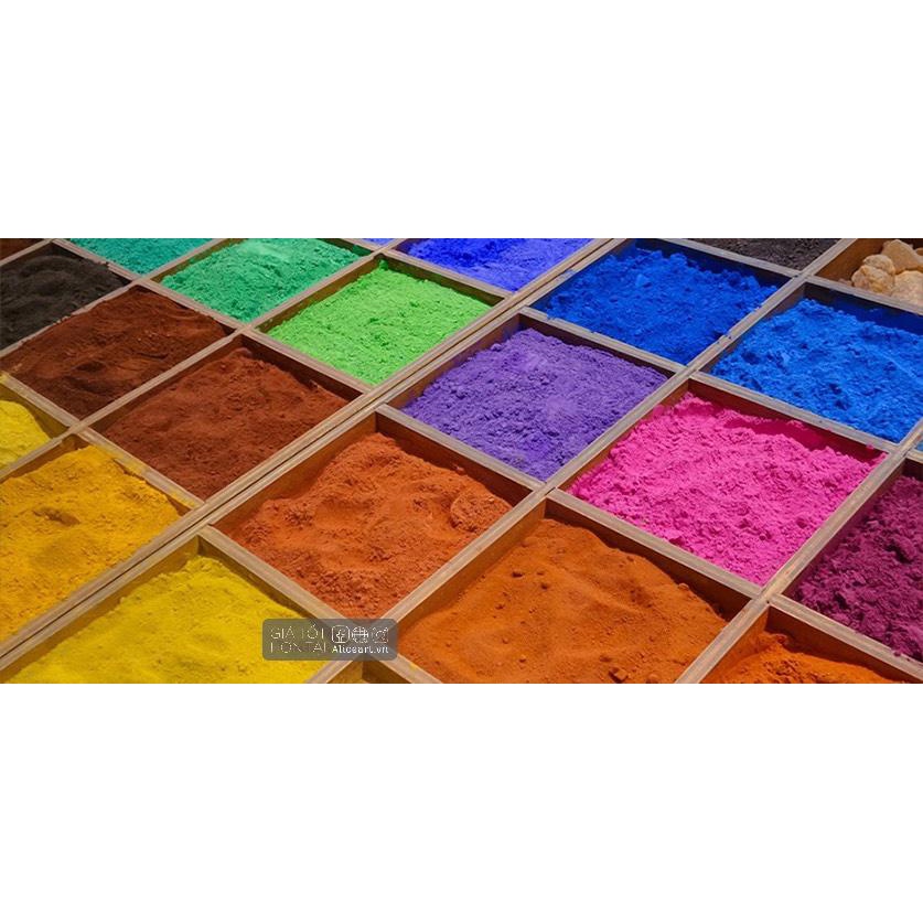 Bột Màu Mỹ Thuật giá rẻ, Pigment làm màu nước, vẽ trang trí màu, làm Slime - túi nhỏ 10g MỚI