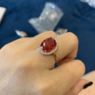 Nhẫn thời trang đá đỏ cao cấp