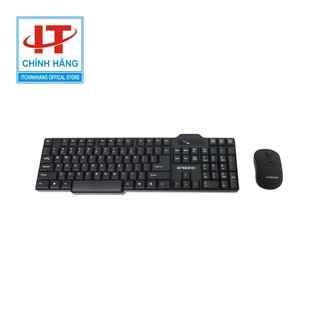 Bộ bàn phím + chuột máy tính quang không dây Ensoho E-116CB - Anh Ngọc