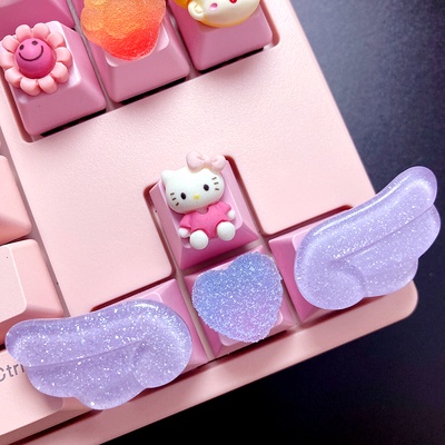 Keycap Tổng Hợp Mới Đôi Cánh Siêu Đẹp OEM R4 / Shift / Backspace / Space/ Enter
