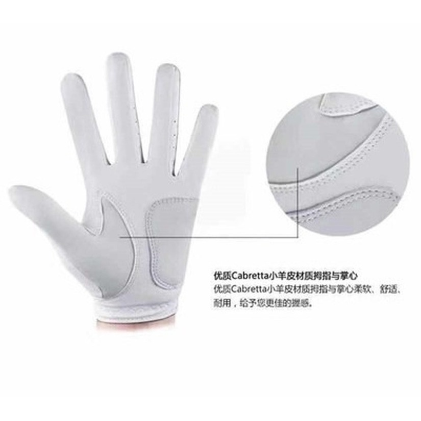 Găng Tay Đánh Golf Zone Màu Trắng Và Đen