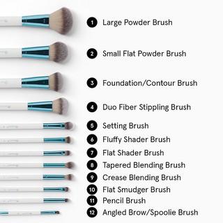 Bộ cọ Bh cosmetics Poolside Chic 12 cây