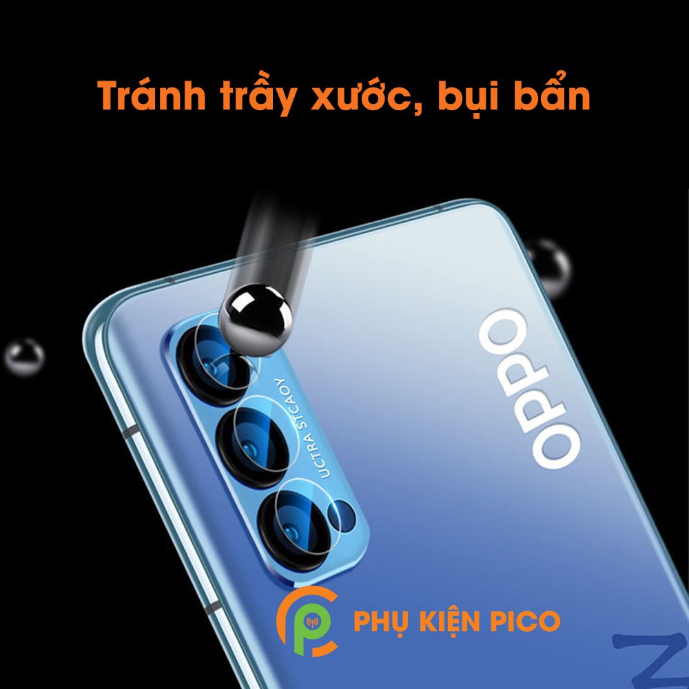 Dán màn hình Oppo Reno 4 và dán lưng Reno 4 và dán camera Reno 4 PPF cao cấp dẻo trong suốt - Combo3