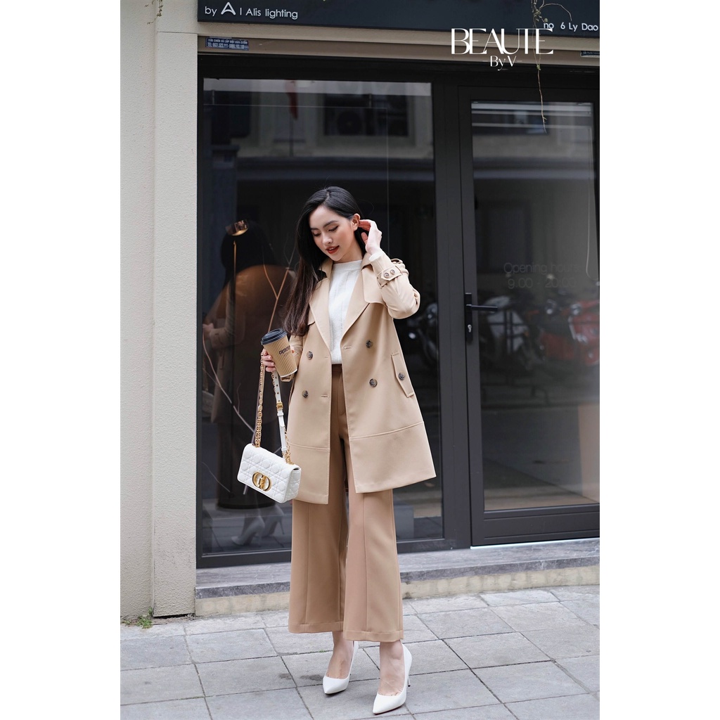 BEAUTEBYV - Áo French Trench Coat