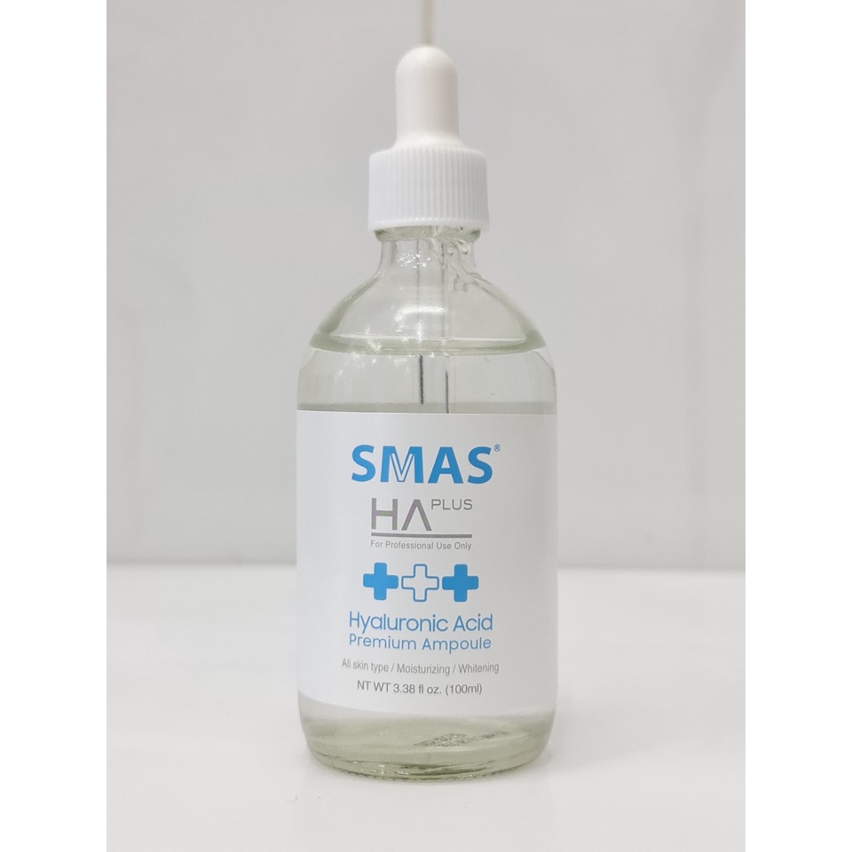 Tinh Chất Cấp Nước SMAS HA Plus Hyaluronic Acid Premium Ampoule 100ml Hàn Quốc