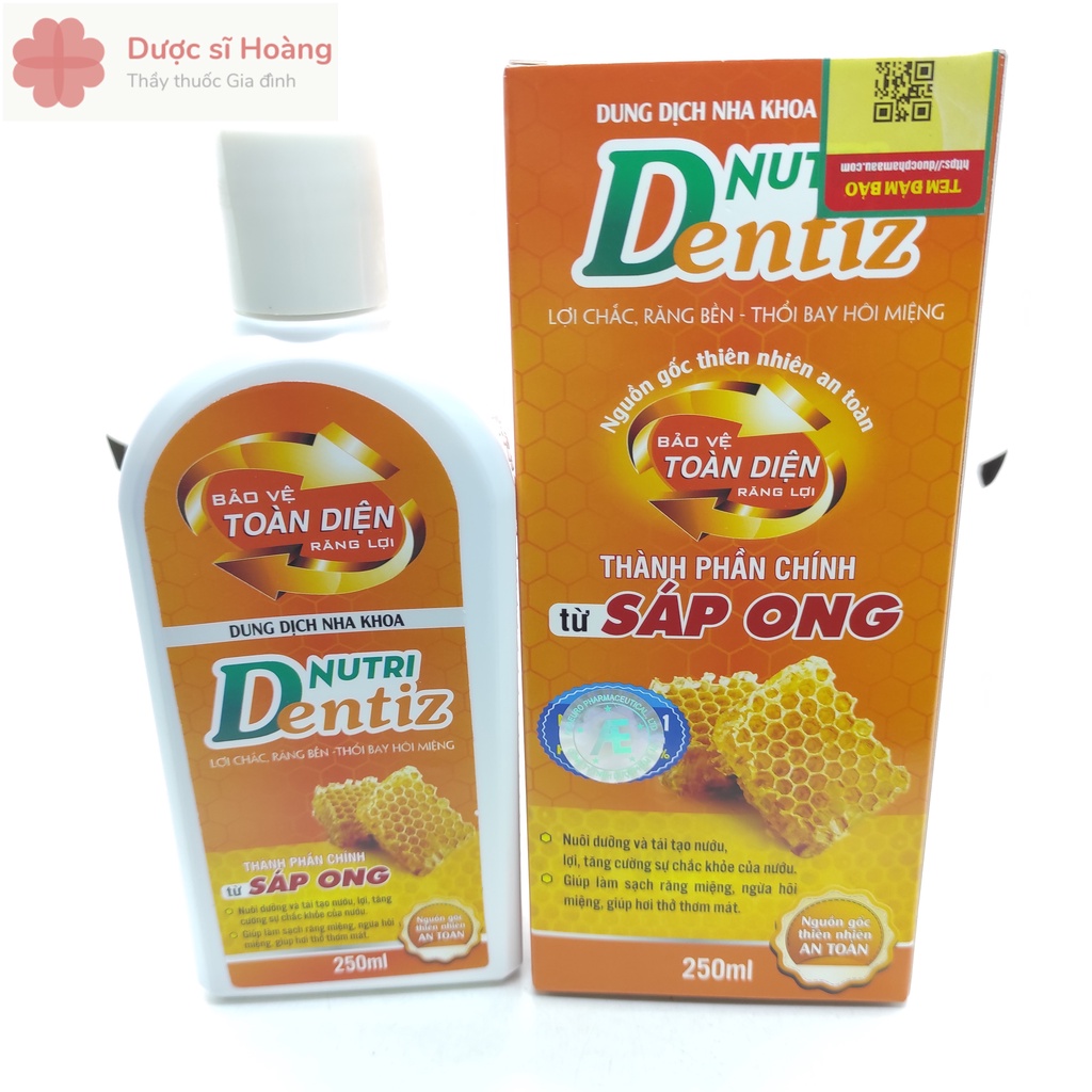 Nước Súc Miệng Nutri Dentiz 250ml