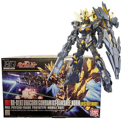 Mô Hình HG UC 02 Banshee Norn ( Destroy Mode ) BANDAI - GDC 4573102587800