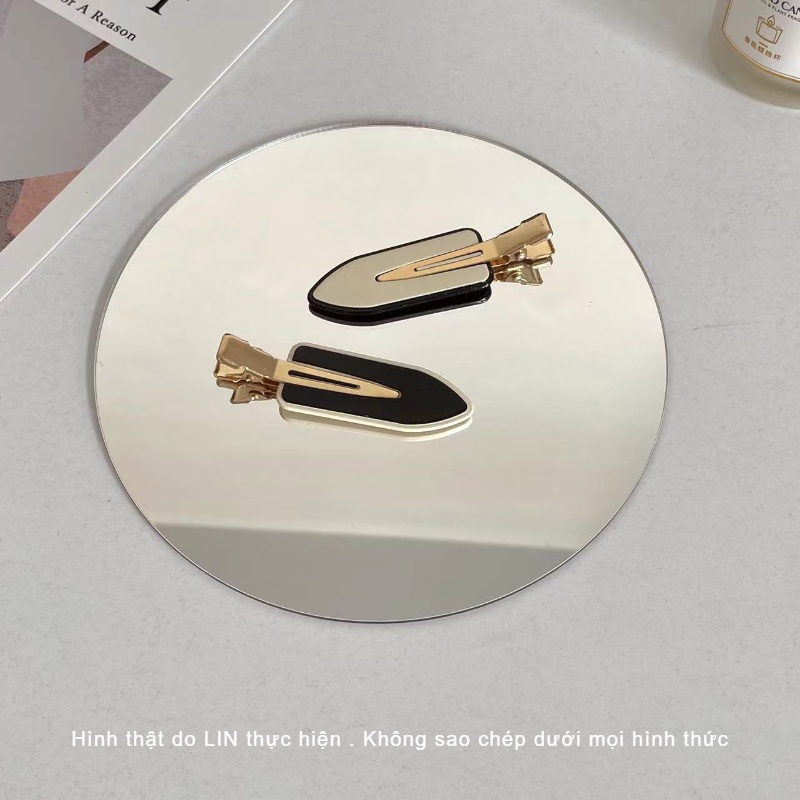 Kẹp Tóc Kẹp Mái Kẹp Mỏ Vịt LIN Đơn Giản Thanh Lịch