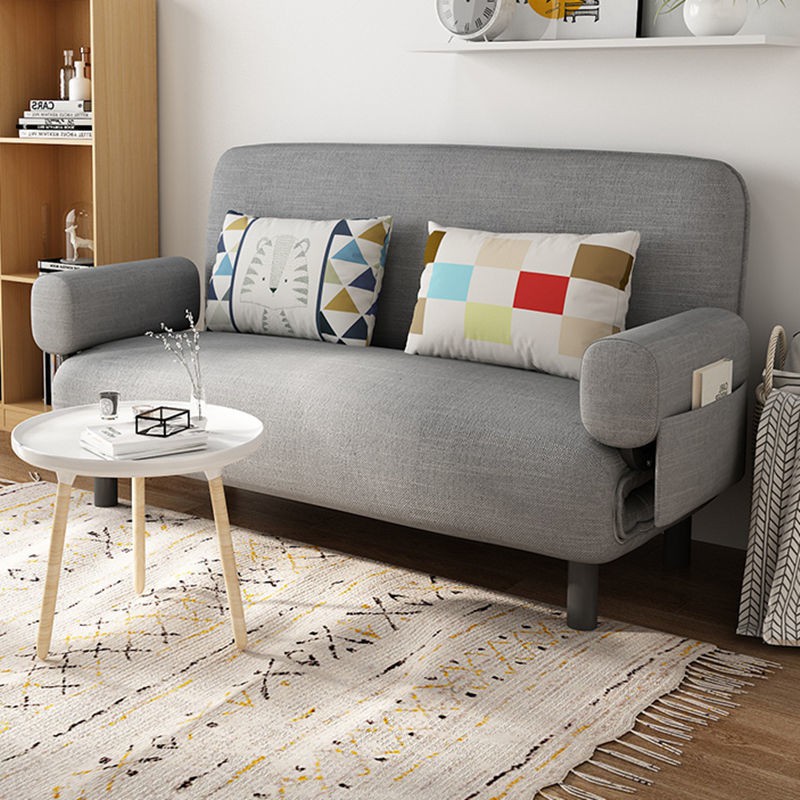 Giường sofa lười 1,5 đơn có thể gập lại phòng khách cho căn hộ nhỏ hiện đại giản đa chức năng ghế hai chỗ ngồi 1 <