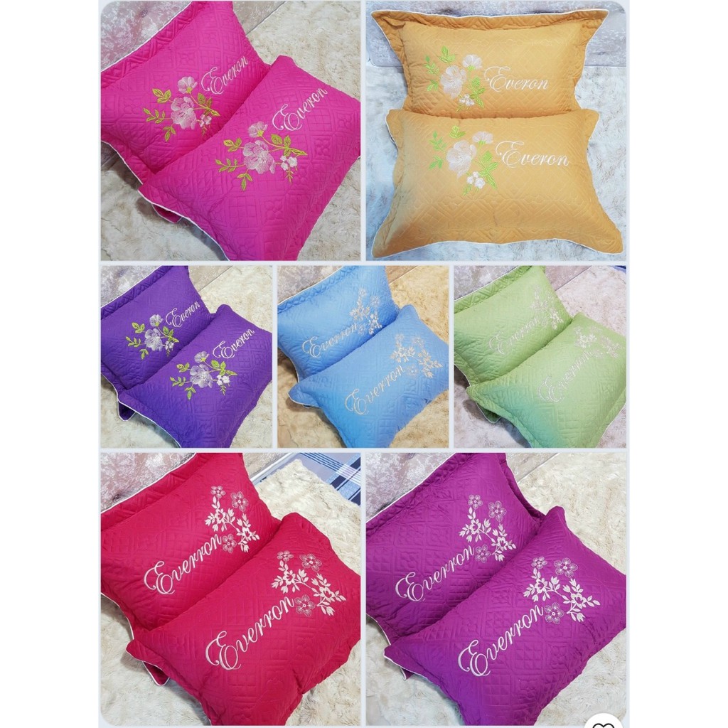 Vỏ gối Evern cao cấp (BỘ 2 VỎ)