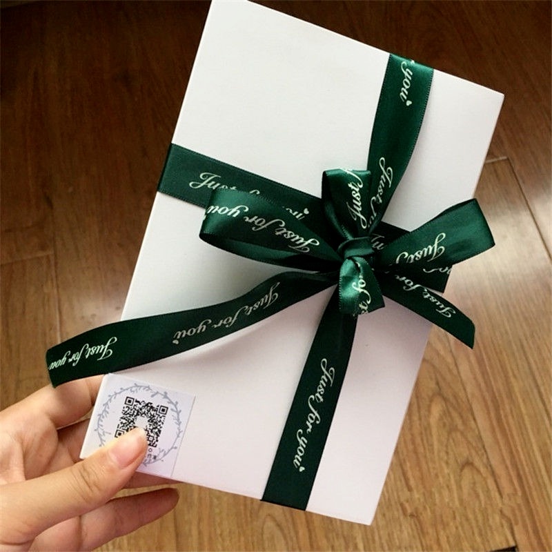 Cuộn Dây Ruy Băng Polyester 25mm * 10m In Họa Tiết Hoa Trang Trí Đa Ứng Dụng