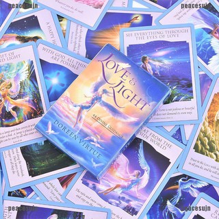 (CEN+COD)Love Light Divine Guidance Oracle 44PCS/Set English Tarot Card Set Board Game