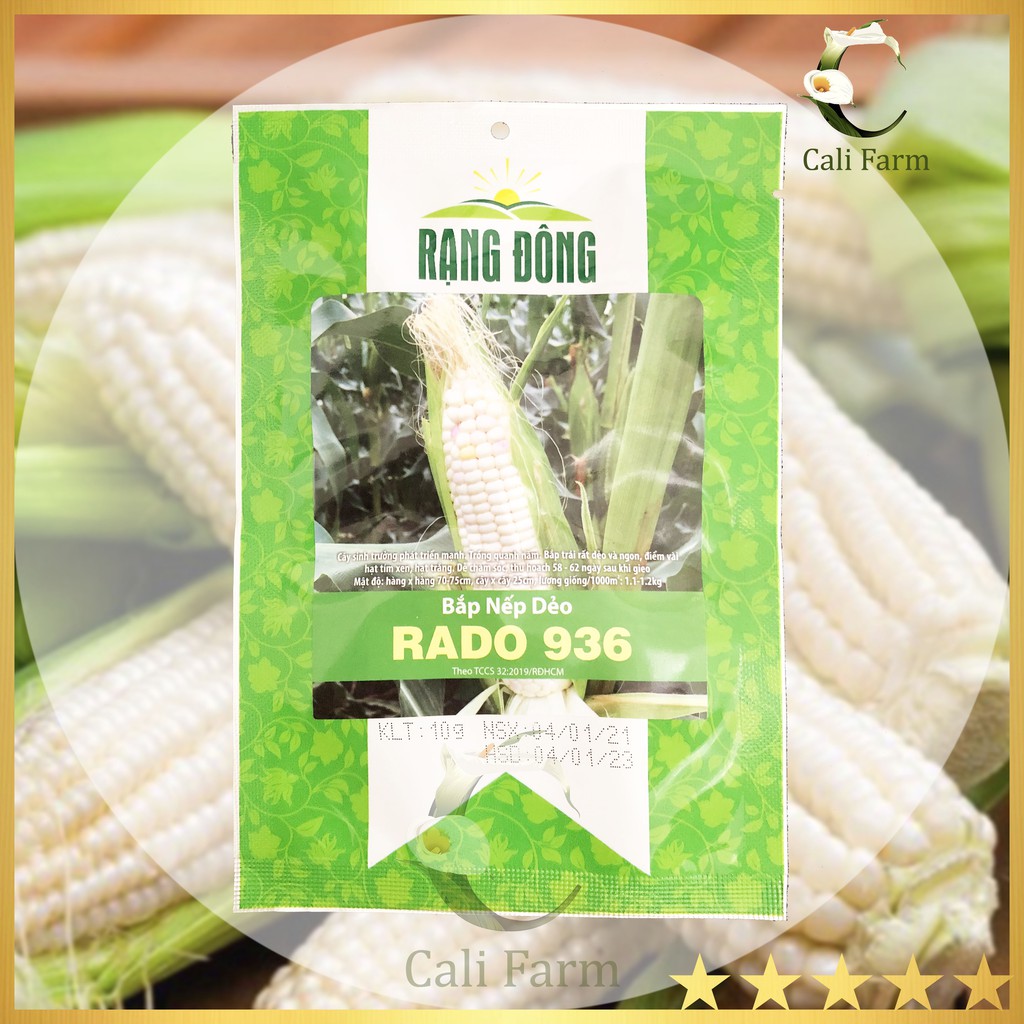 Hạt giống Bắp Nếp Dẻo Rado 936 (10gr)