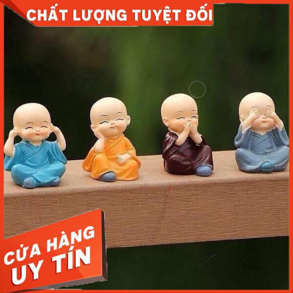 [XẢ KHO+FREE SHIP] Bộ tượng 4 KHÔNG để sống cuộc đời bình yên