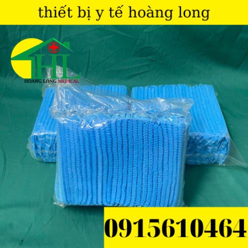 Com Bo 5 Bịch Nón Con Sâu - Mũ Giấy Y Tế Con Sâu Bịch 100 Cái