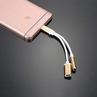 Cáp Chuyển Đổi Âm Thanh Usb Type-c Sang 3.5mm