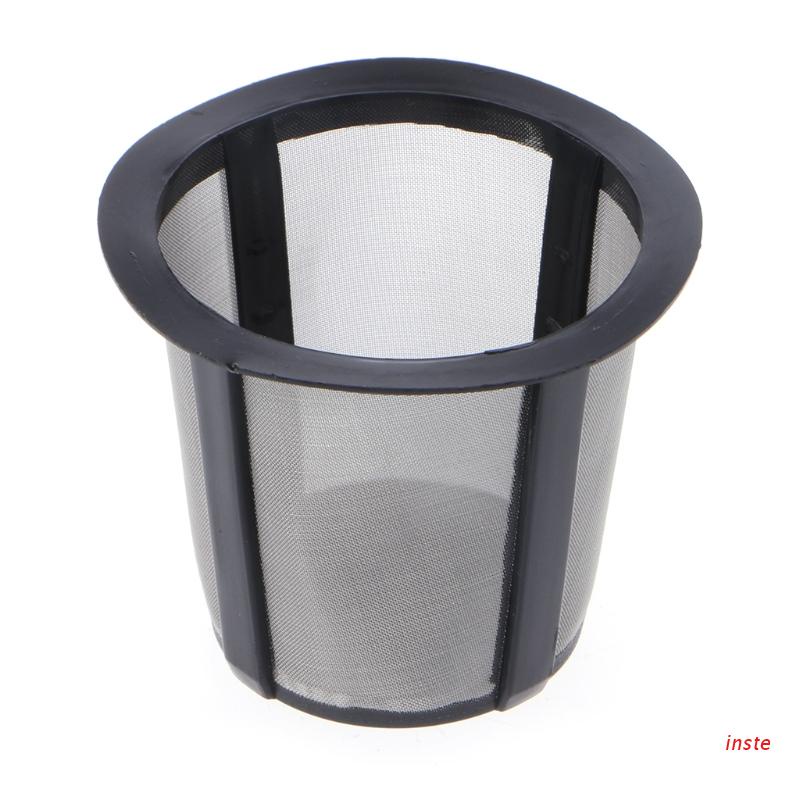 inste Reusable Replacemen Coffee Filter Baskets K Cup Style Mesh Infuser Maker tool