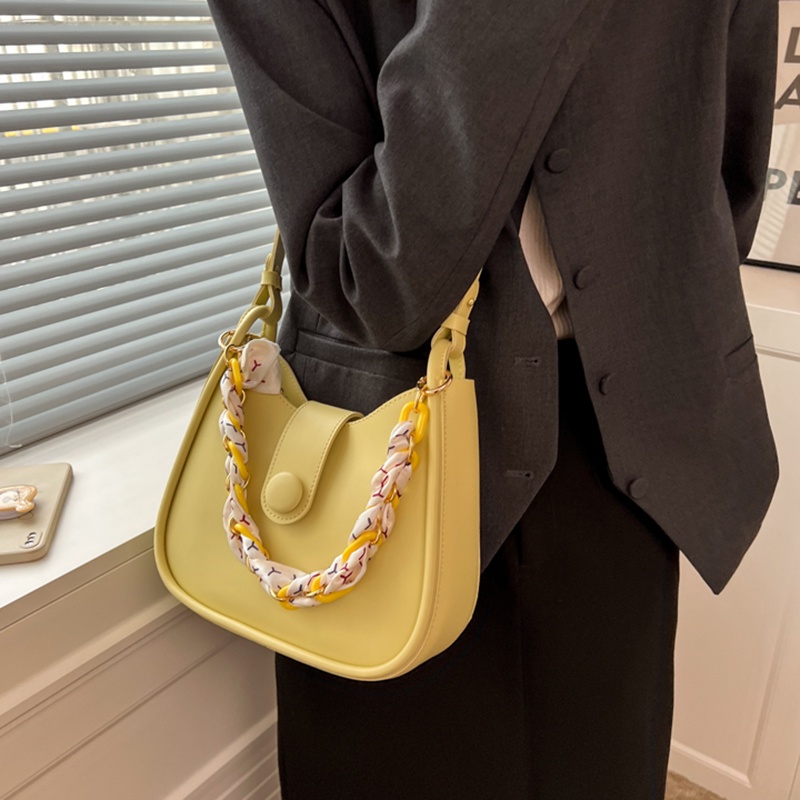 IELGY Túi Đeo Chéo Vai Bằng Lụa Thời Trang Hàn Quốc Sành Điệu Cho Nữ