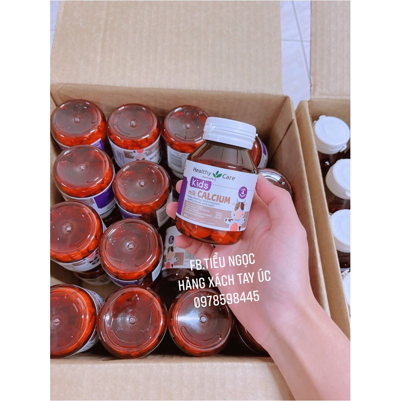 Bộ đôi DHA & CANXI HEATHYCARE mẫu mới