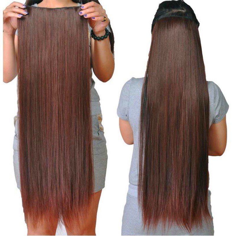 Tóc giả nối dài thẳng mượt cho nữ