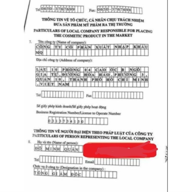 Kem body mqskin mới