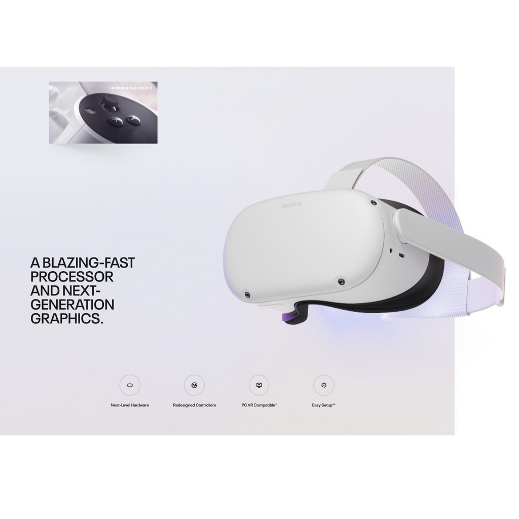 Hàng Hot Oculus Quest 2 kính thực tế ảo VR 64GB/256GB