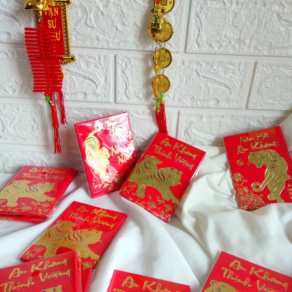 Tập bao lì xì ngày Tết [ 1 tập có 6 chiếc ]