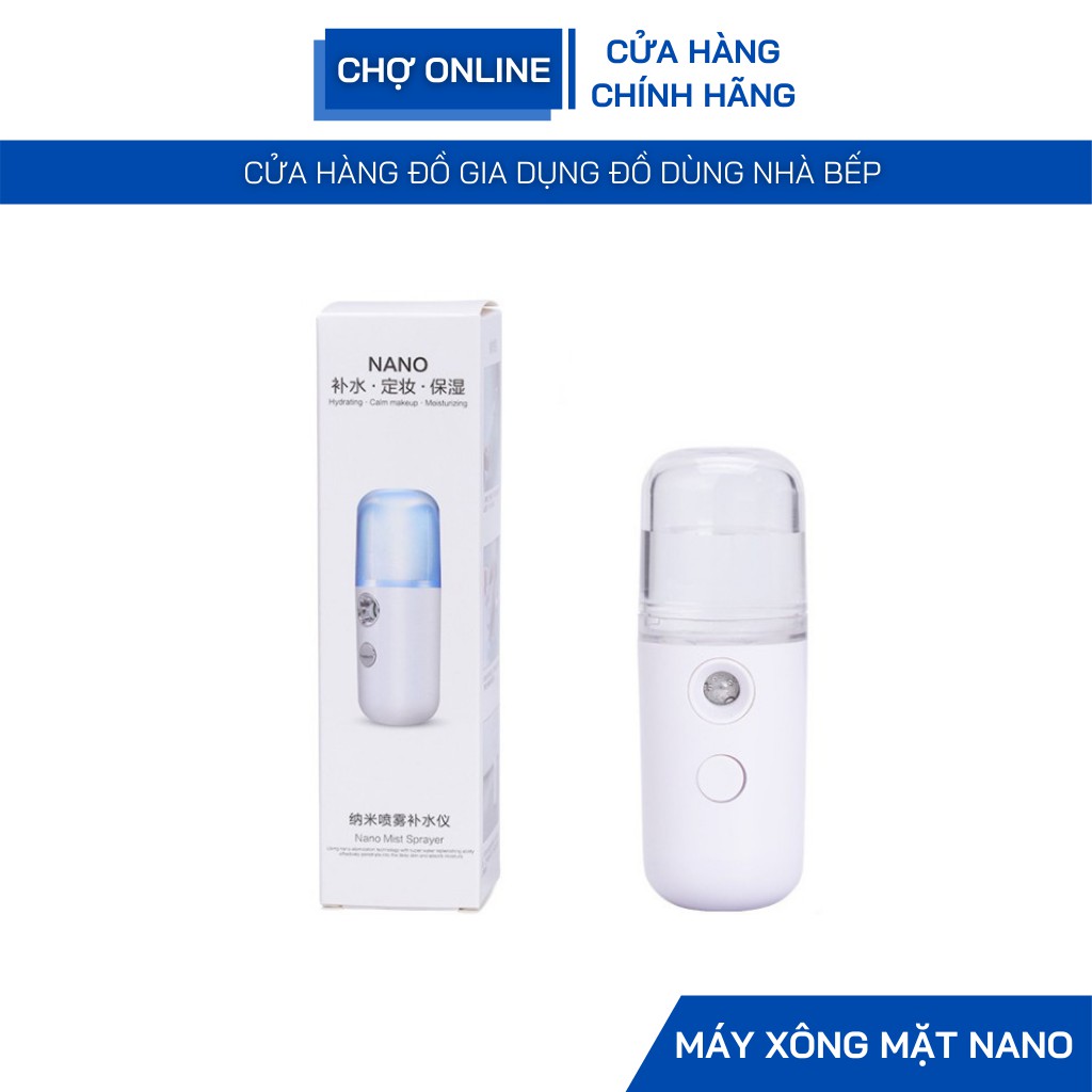 Máy xông mặt mini, xịt khoáng Nano cầm tay