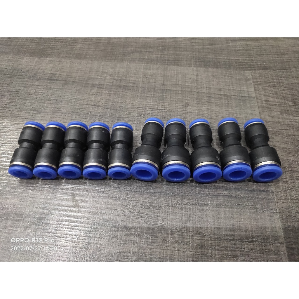 Nối thẳng phun sương, khí nén PU