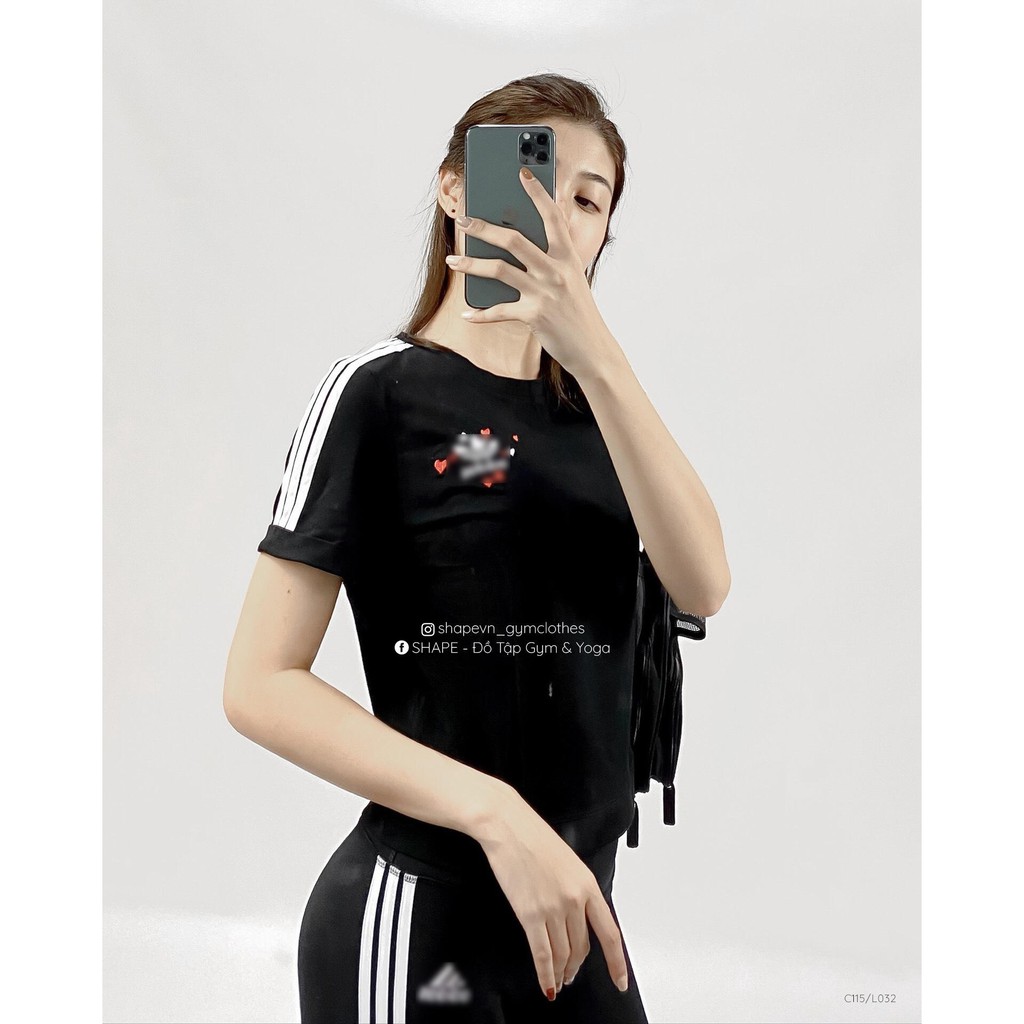 Áo croptop tập gym yoga nữ đan dây XK [C115]