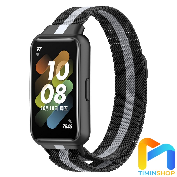 Dây đeo Huawei Band 7 - Dây Thép, khóa nam châm (DTB7)