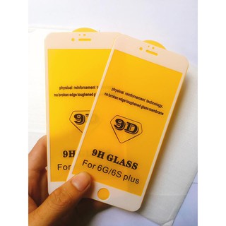Kính cl 9d iphone 6 plus/6s plus trắng siêu bền