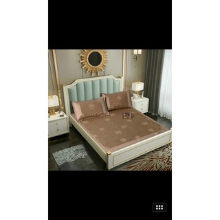 SALE Chiếu mây điều hoà CHUNQIU Nhập Khẩu chính hãng (tặng kèm 2 vỏ gối)