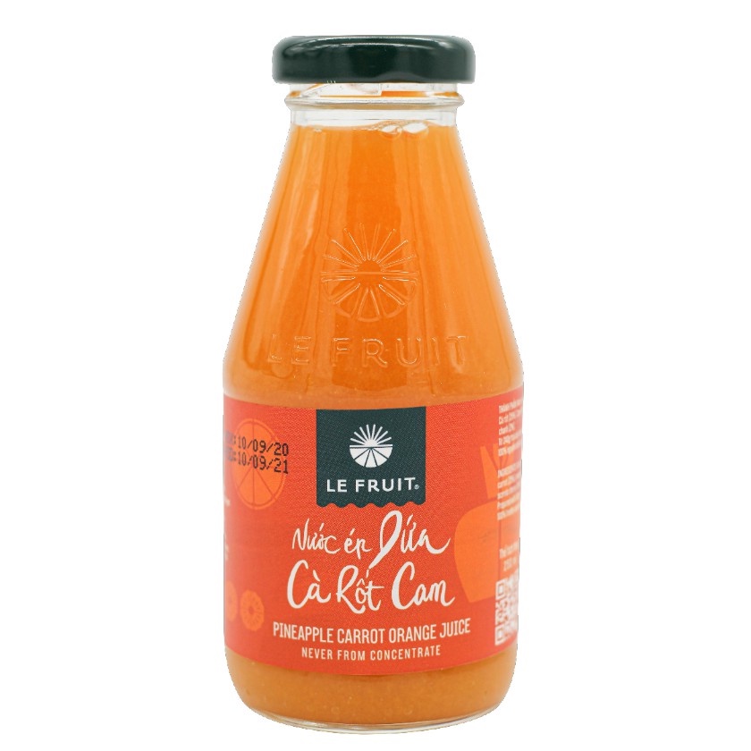 Nước ép Cà rốt Cam Dứa Le Fruit