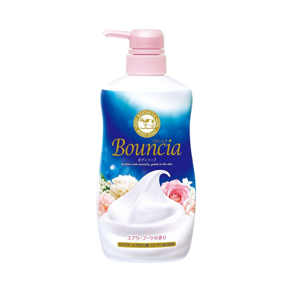 Sữa tắm Bouncia hương hoa hồng 550ml Hàng Nhật Chính Hãng