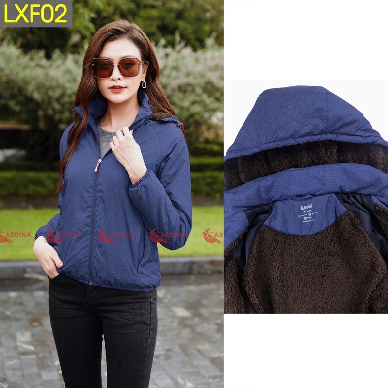 BÁN SỈ ÁO GIÓ LÓT LÔNG CỪU CDN CHO NỮ | BigBuy360 - bigbuy360.vn