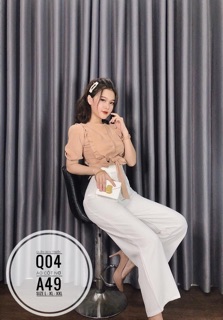 Bigsize Áo cột nơ A49