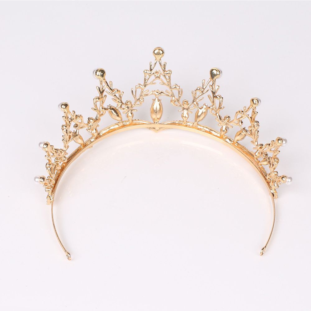 Vương miện thiết kế thanh lịch đính đá cho cô dâu