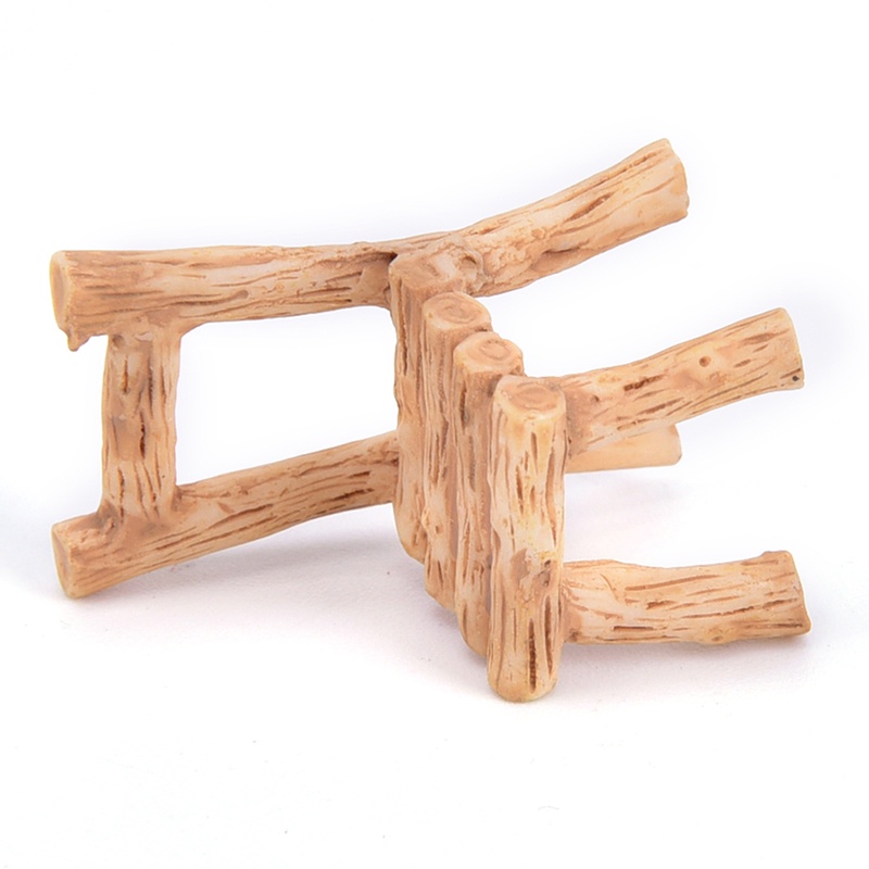 Mô Hình Ghế Nhựa mini Trang Trí Sân Vườn