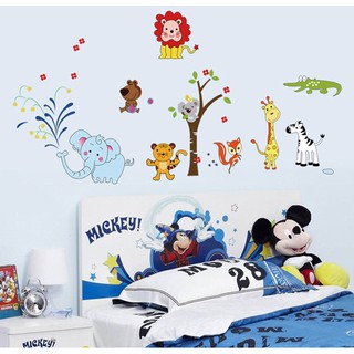 Decal vườn thú DC003 ( CHẤT LƯỢNG LOẠI 1)