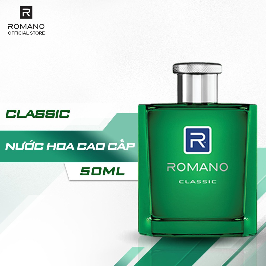 Nước Hoa cao cấp cho Nam Romano Classic 50ml