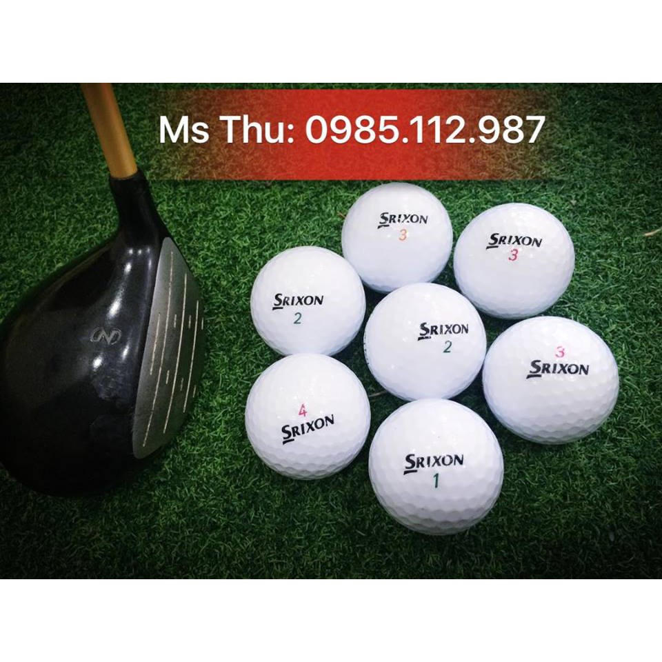 BÓNG GOLF CŨ SRIXON 150.000Đ/ COMBO 10 QUẢ - CHÍNH HÃNG MỚI 85-90 PHẦN TRĂM