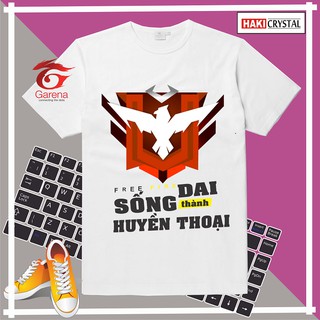 [SIÊU HOT] Áo Thun Free Fire Cotton co dãn 4 chiều - Rank FF