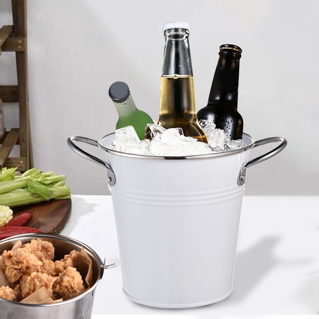 [Dolity2] Xô Đựng Đá / Khoai Tây Chiên / Kẹo / Snack Sáng Tạo