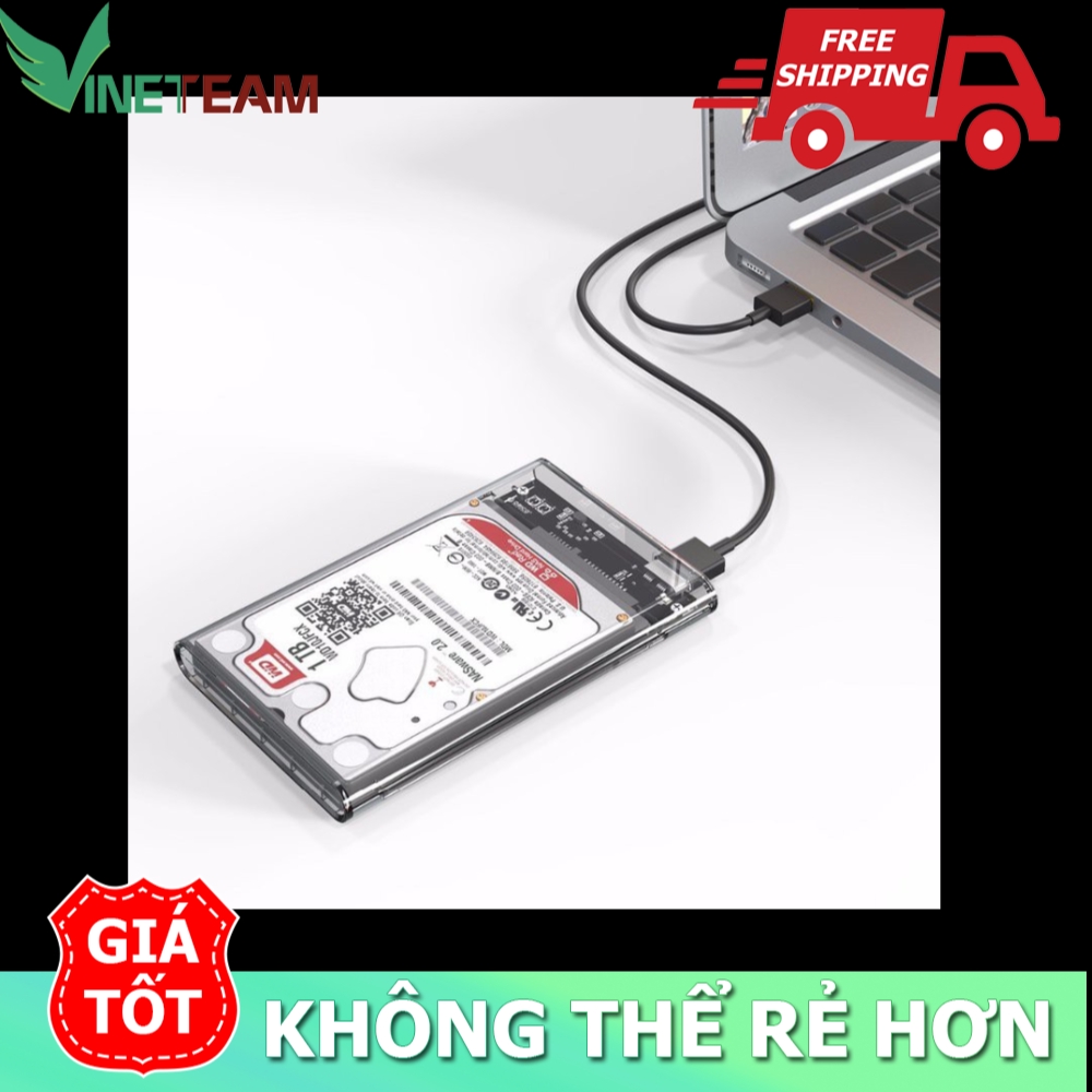 Hộp ổ cứng Hdd Box ORICO 2139U3-ORICO 2129U3, 2.5", USB 3.0 - Hàng phân phối chính thức -DC1064