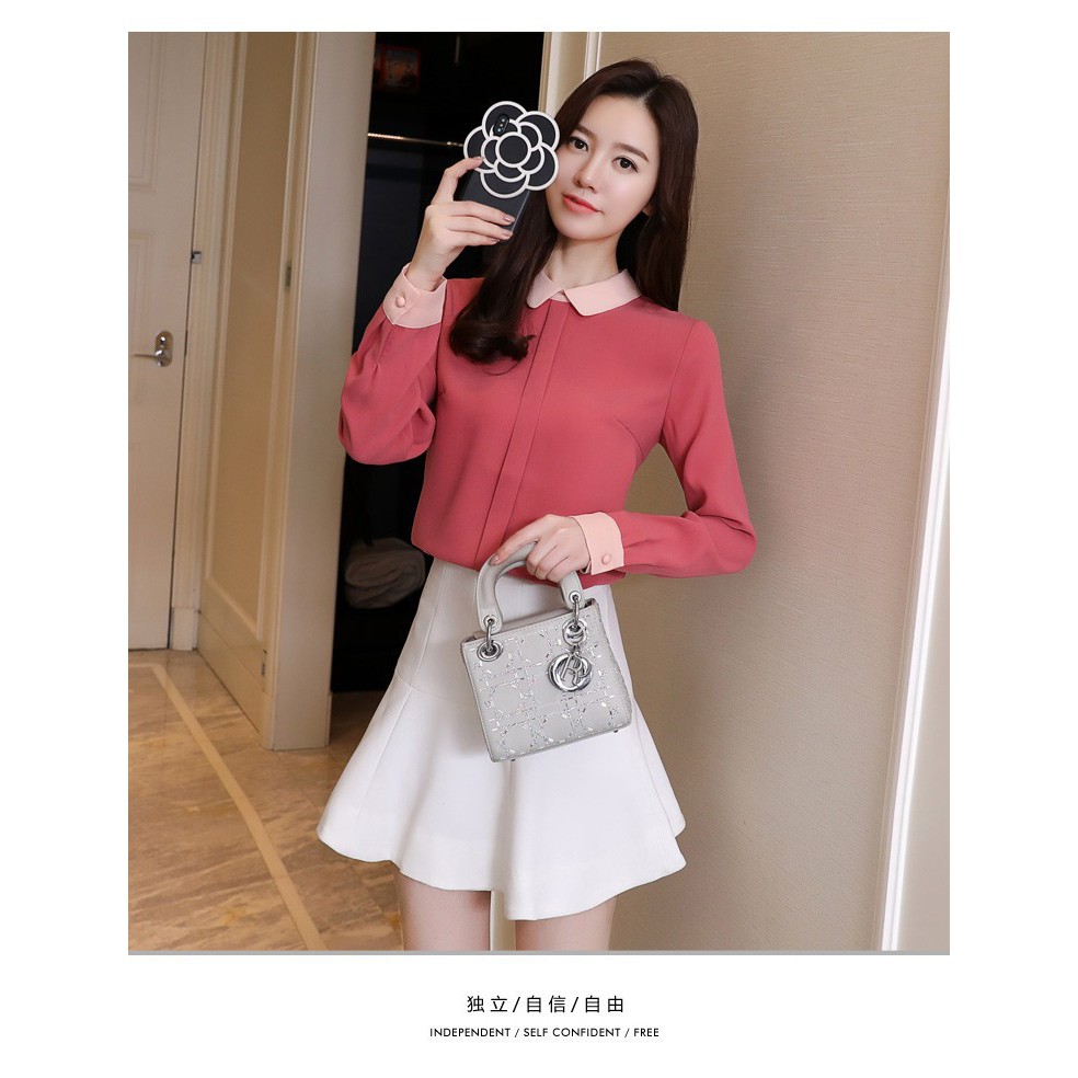 Áo sơ mi công sở ❣️FREESHIP❣️áo sơ mi nana- Hàng thiết kế chuẩn